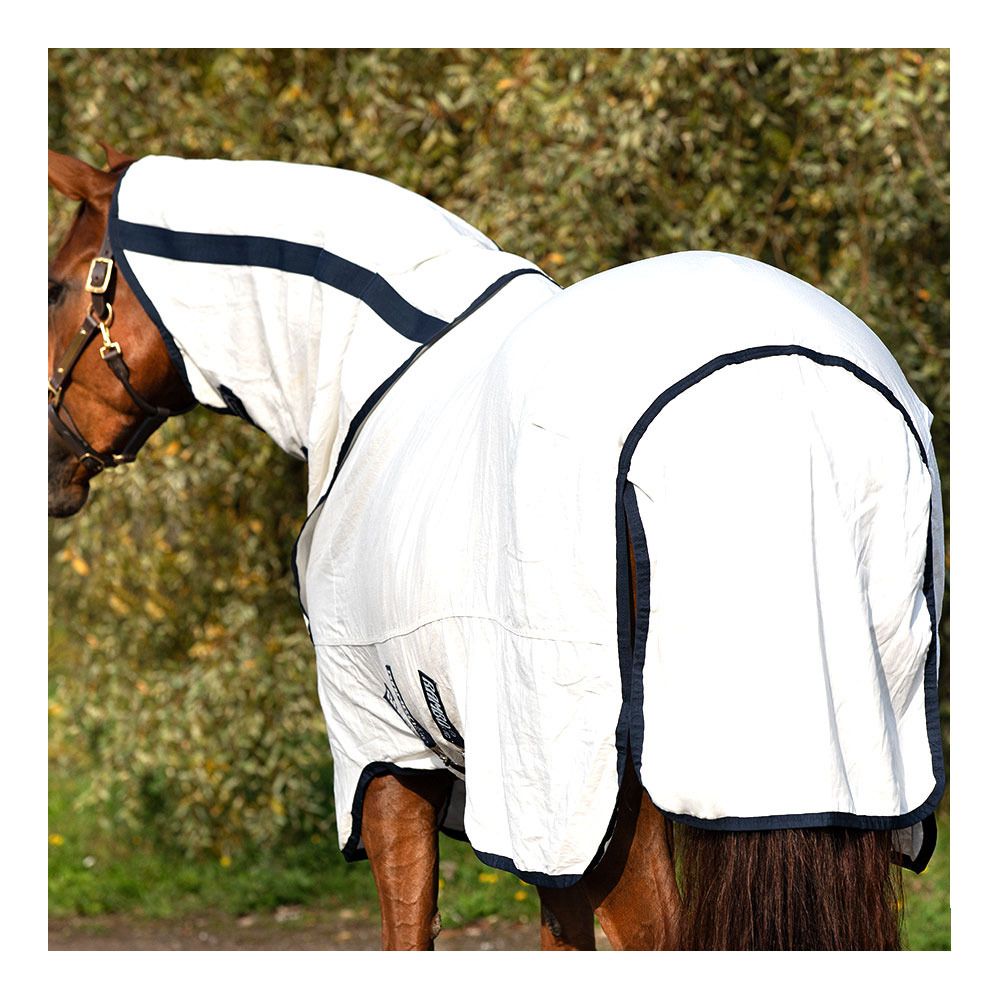 Horseware RAMBO NATURA - Chemise + couvre-cou white/navy
