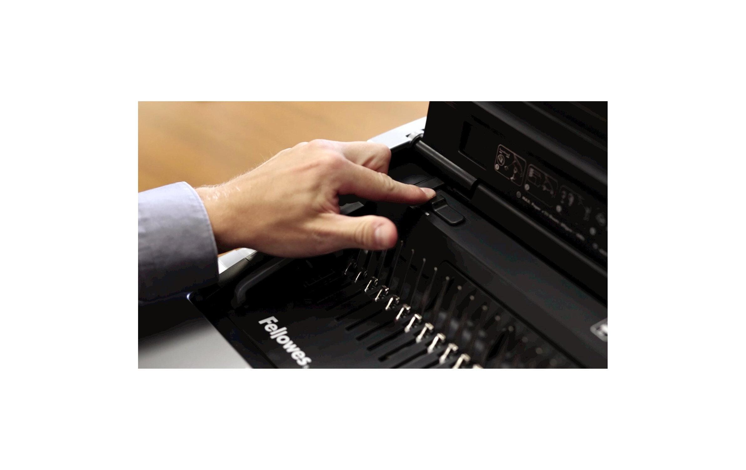 Bindegerät Galaxy 500 Seiten<br>Plastikbindegerät mit manueller Stanzung