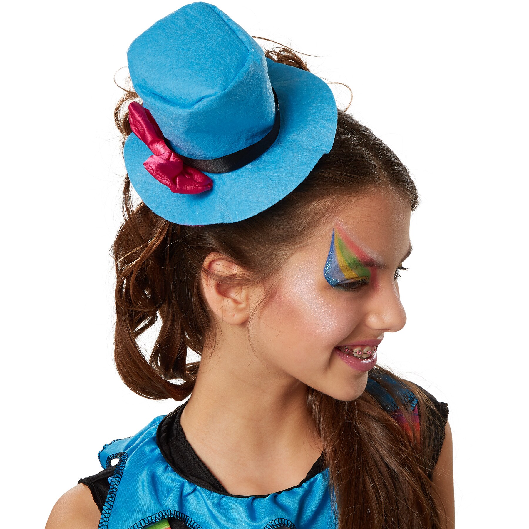tectake® Mädchenkostüm Crazy New Wave Clown