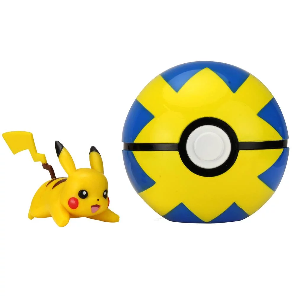 POKEMON - POKEBALL ET SA FIGURINE 5 CM