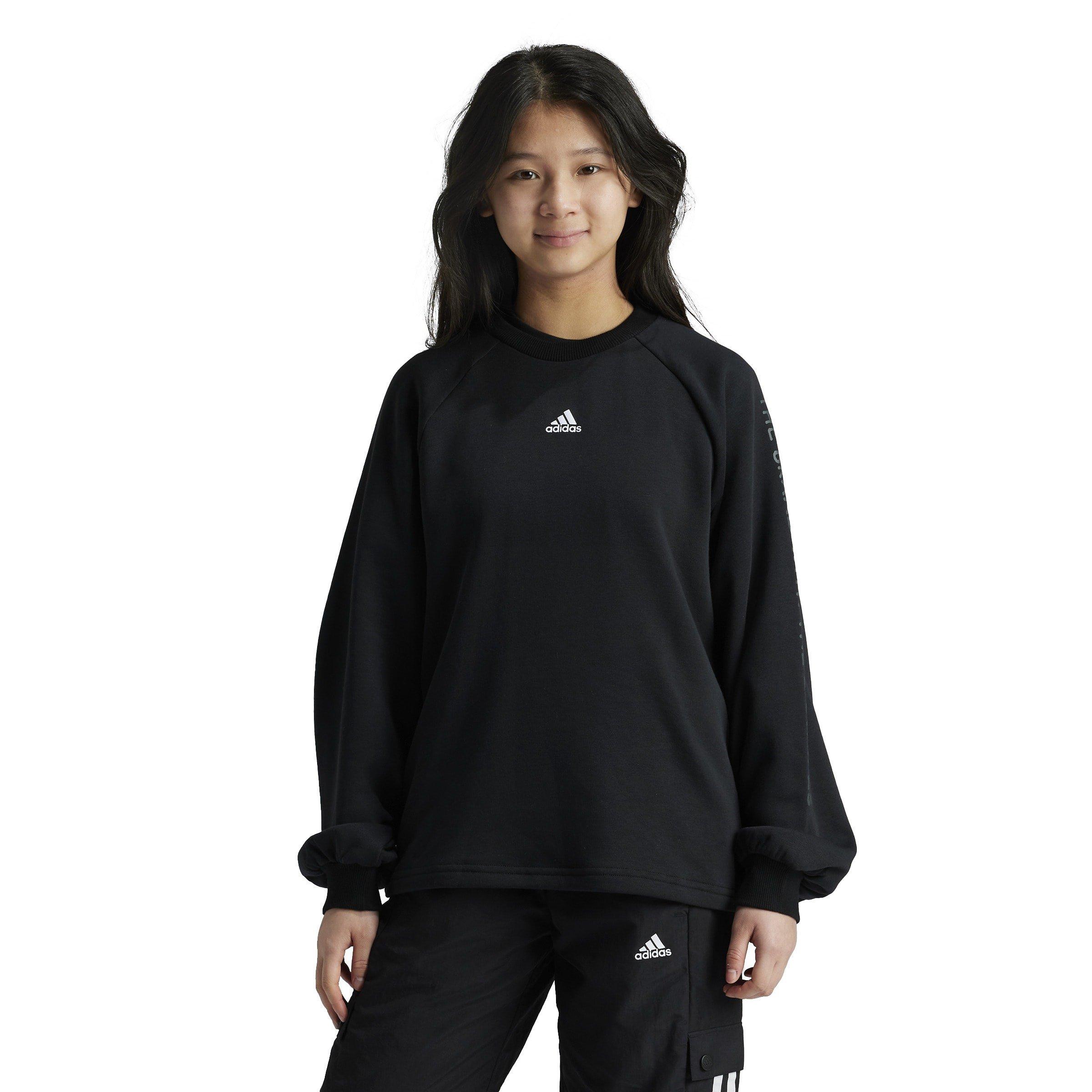 adidas Street Jam Crew Sweatshirt Juniors
