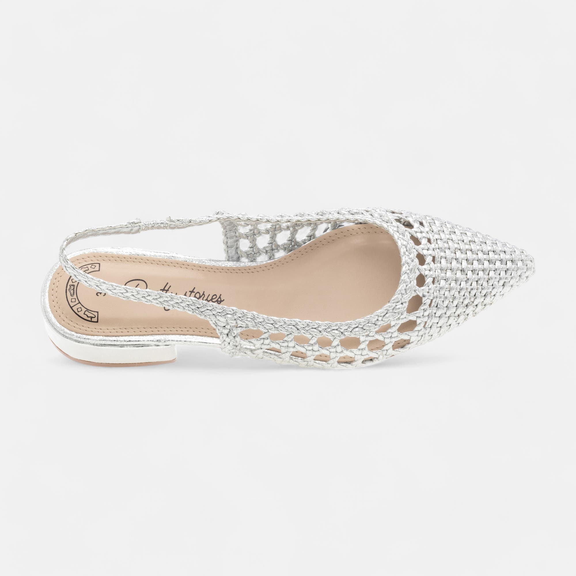 Mules Femme argent