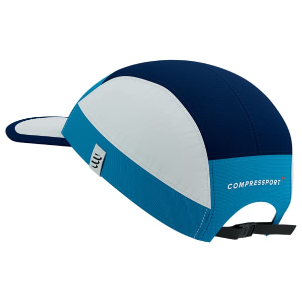 Casquette trail COMPRESSPORT 5 PANEL LIGHT CAP HAWAIIAN OCEAN/ESTATE BLUE