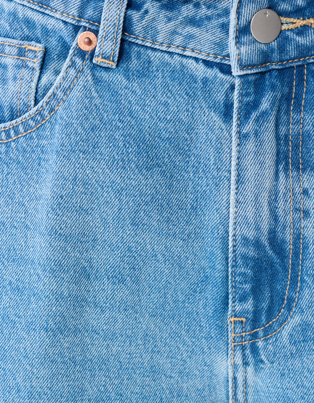Baggy Fit Jeans Blauw