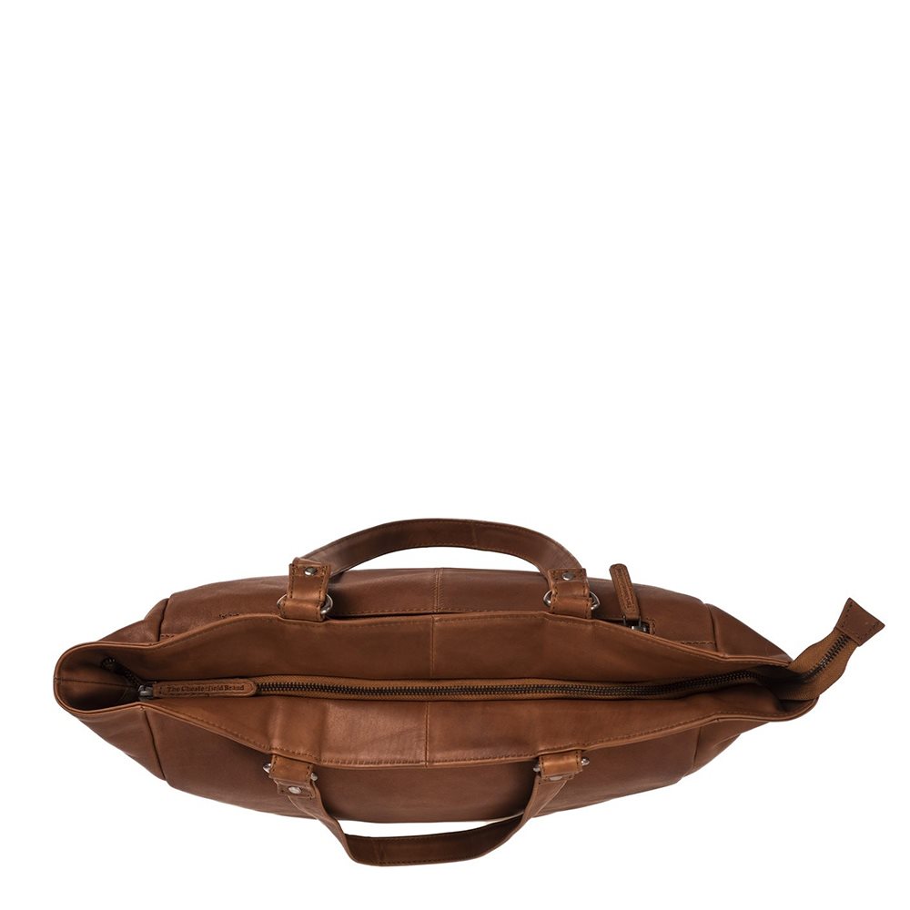 The Chesterfield Brand Berlin Shopper Large cognac