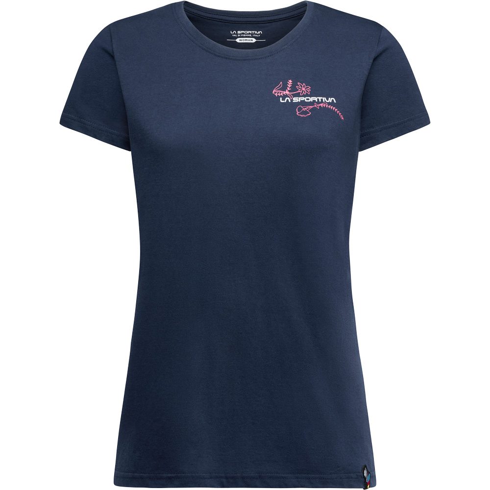La Sportiva Climb Flower T-Shirt Damen night sky