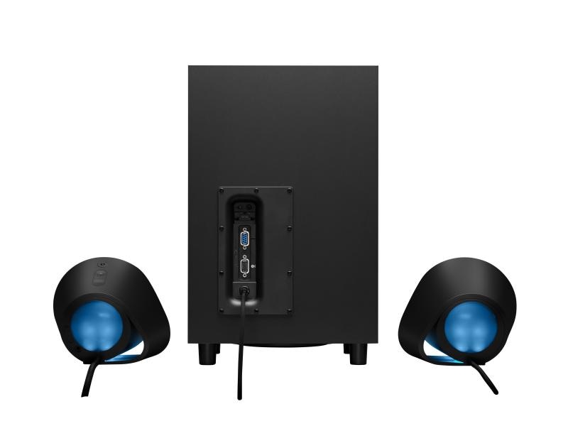 Logitech PC-Lautsprecher G560 2.1-Lautsprechersysteem mit LIGHTSYNC-RGB-Beleuchtung