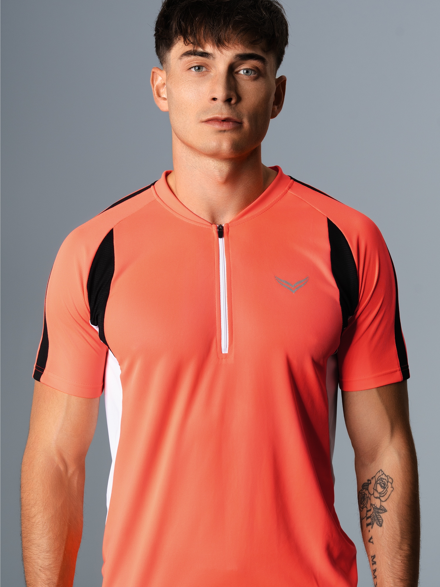 Fahrradtrikot aus atmungsaktivem COOLMAX®-Material Powerred