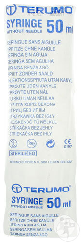 Terumo Seringue Sans Aiguille 50ml Luer Lock 1 Pièce
