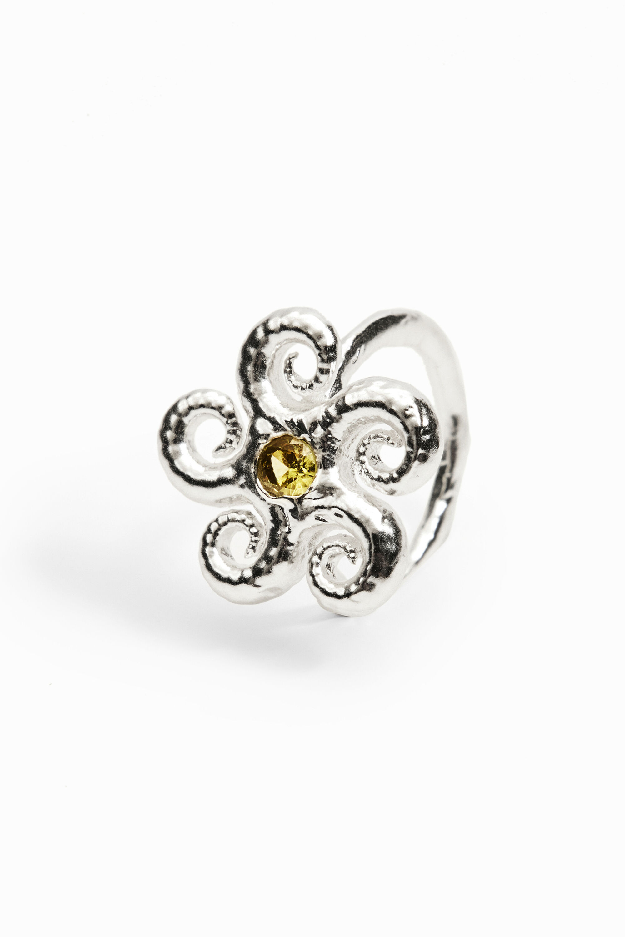 Bague étoile plaquée argent Zalio
