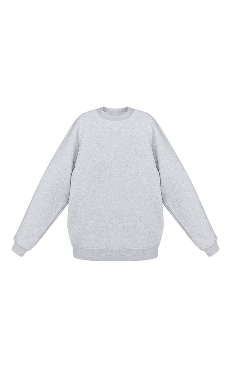 Gris Cendré Sweatshirt À Enfiler