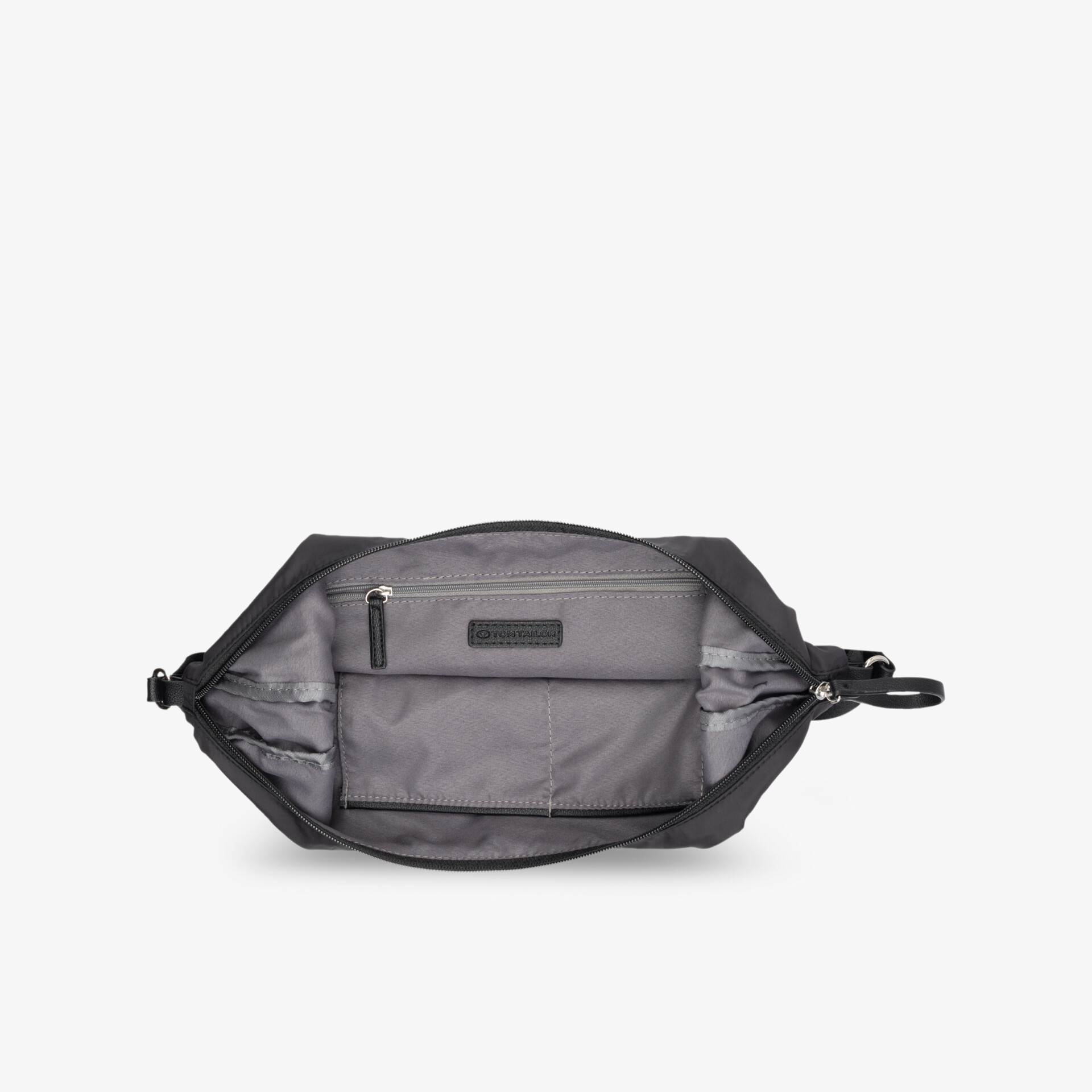 TOM TAILOR Damen Umhängetasche schwarz