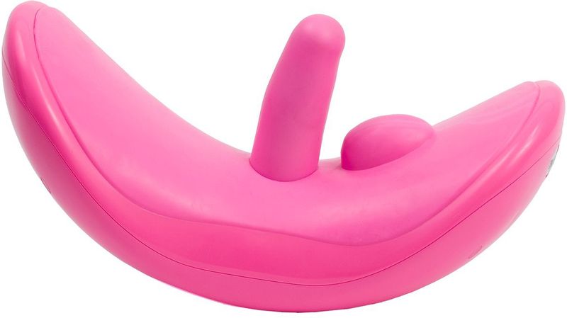 Doc Johnson Built In America Buttplug/anaaldildo iRide roze - 18,29 cm