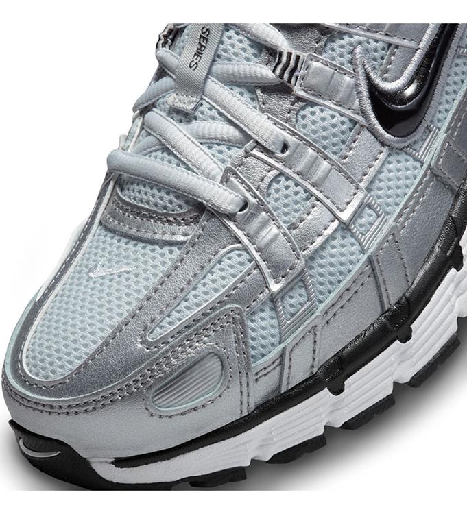 Nike P-6000 FD9876 WHITE-BLACK-METALLIC-SILVER