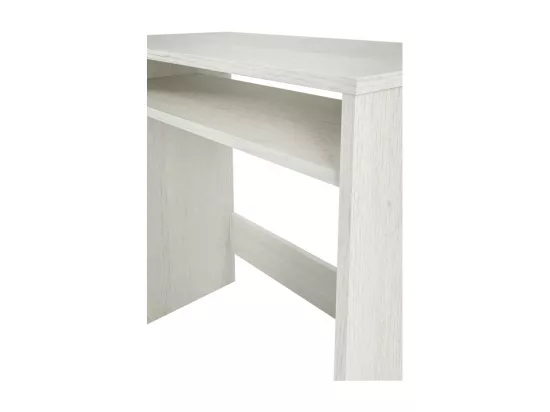 Bureau GASTON à tablette fixe L79cm x P43cm - Blanc