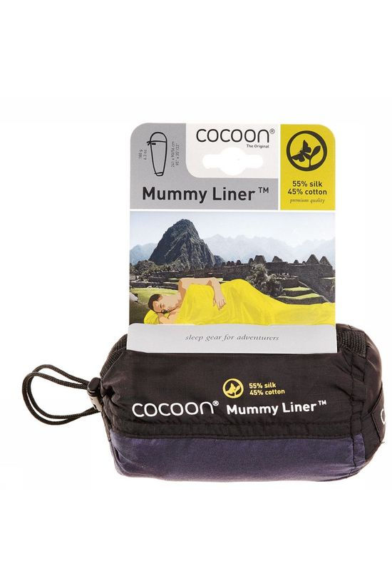 Cocoon Cocoon Zijden Katoenen Mummy Lakenzak