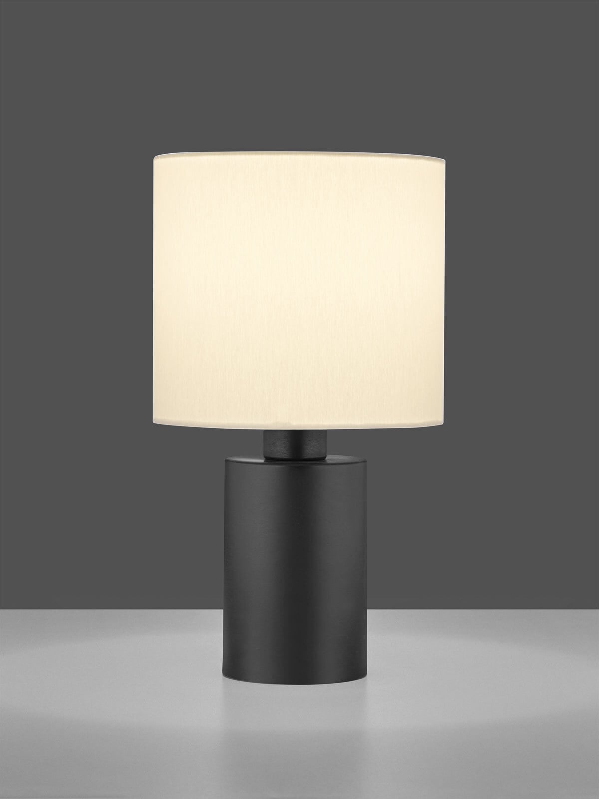 casaNOVA Retrofit Tischlampe MAYA 36 cm schwarz