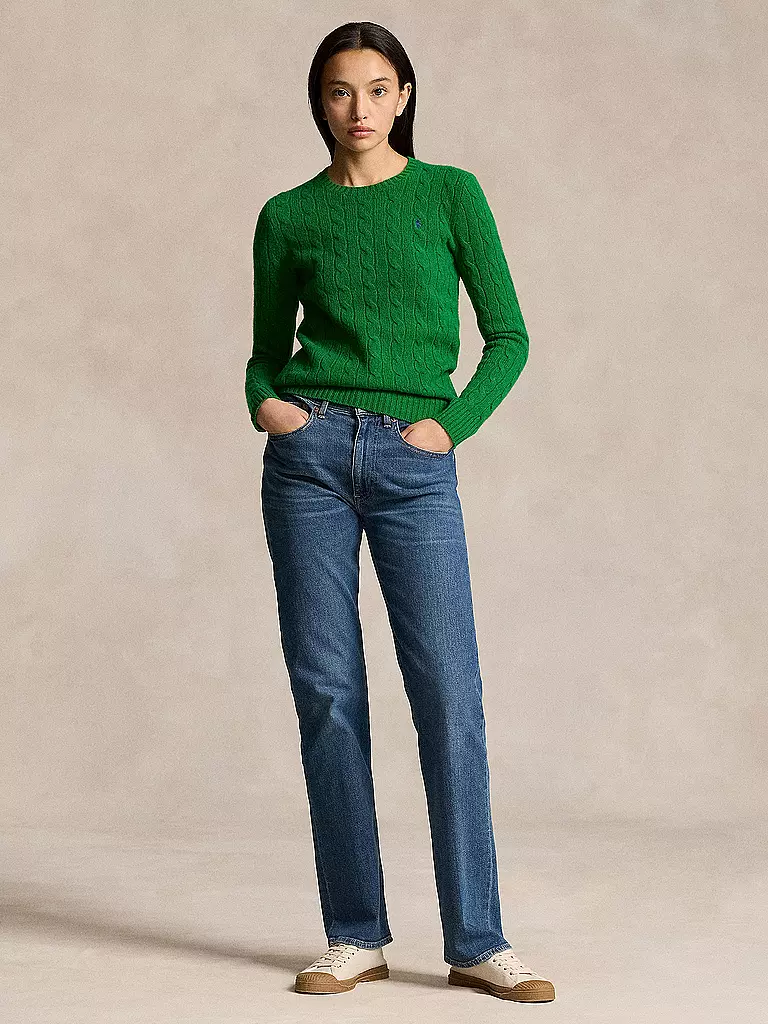 POLO RALPH LAUREN Pullover JULIANNA dunkelgrün