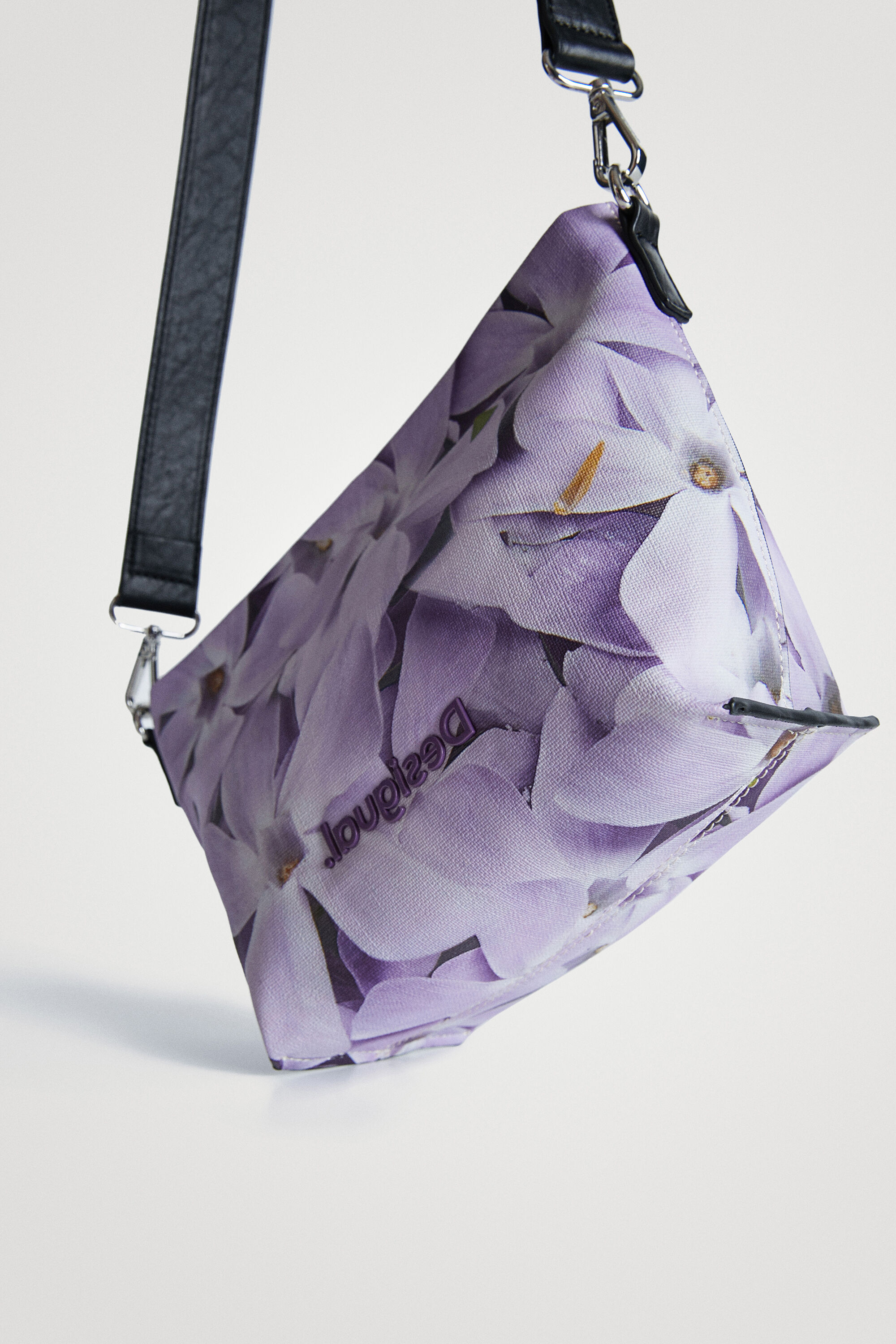 Sac à bandoulière violettes
