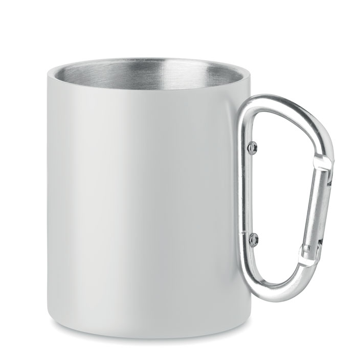 GiftRetail MO6918 - AROM Mug en métal anse mousqueton