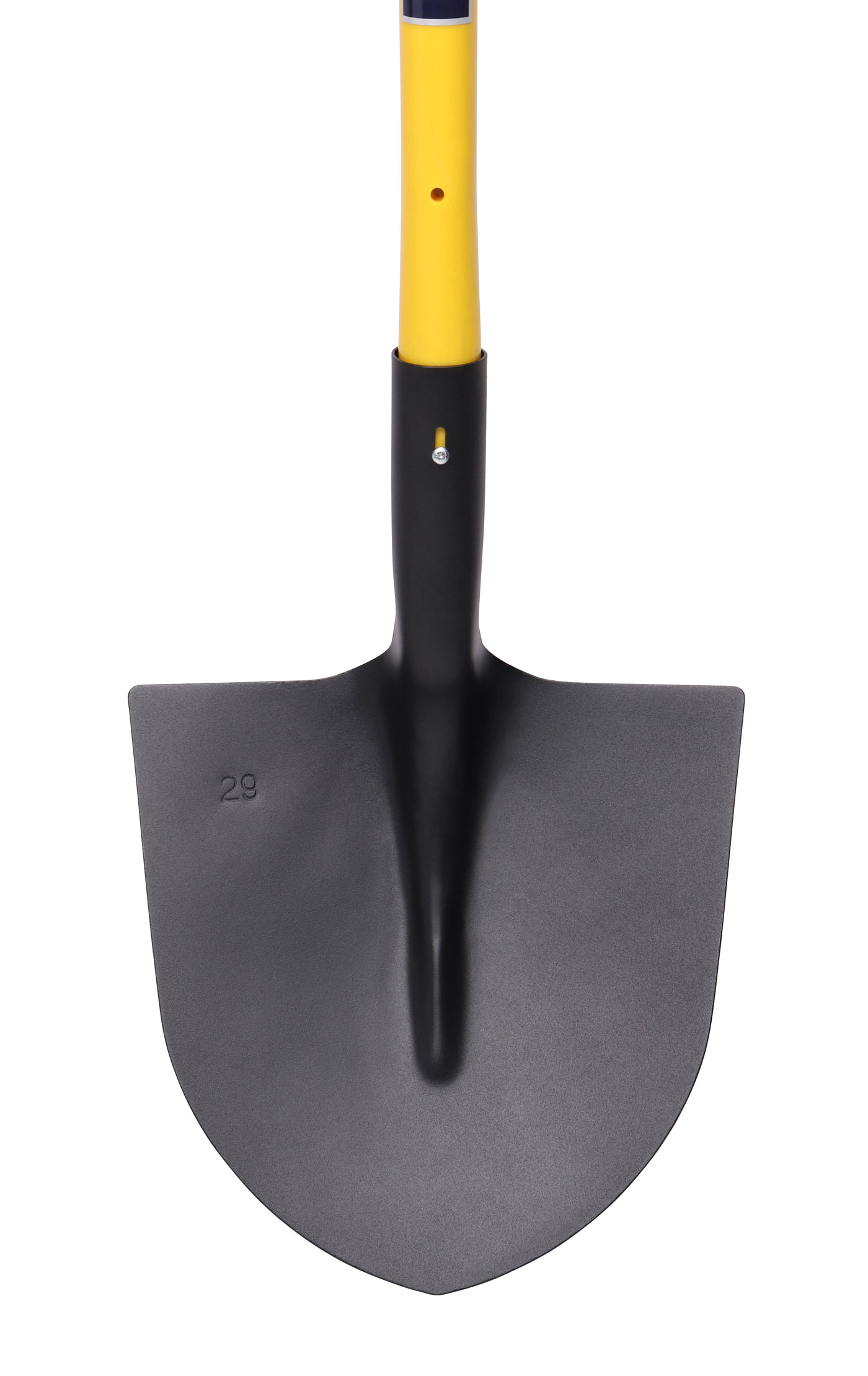 Pelle ronde de 29 cm manche trimatière