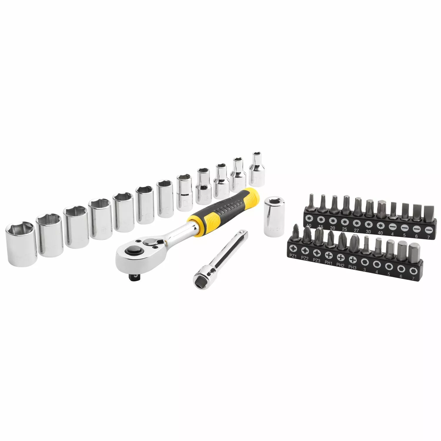 Stanley STMT82672-0 37-delige Dopsleutelset Compact - 1/4