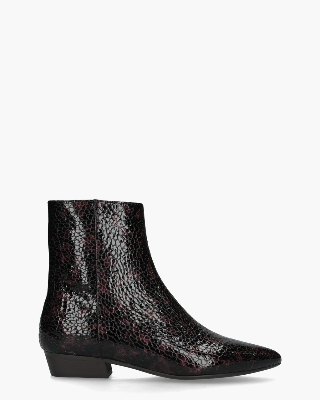 Di Lauro Camelia Bordeauxrood Dames Enkelboots