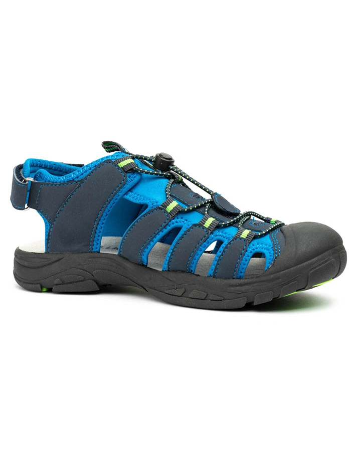 Trekking-SandaKids KVALVIKA in navy/viper green