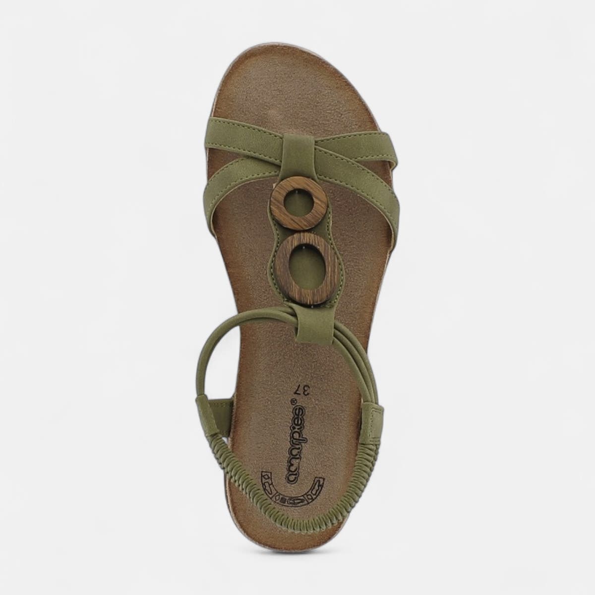 Sandales Femme kaki