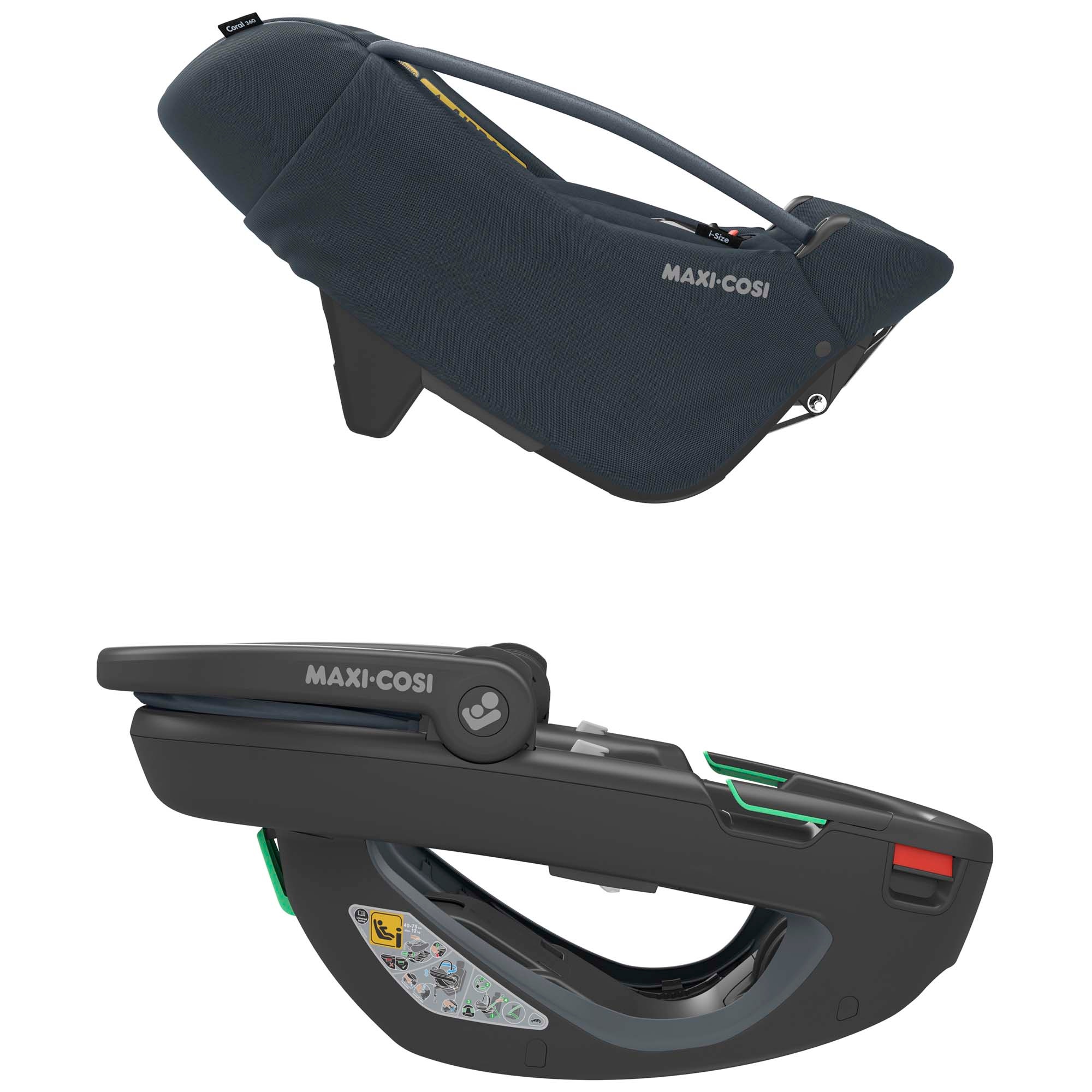 Maxi-Cosi Coral 360 i-Size Essential Graphite