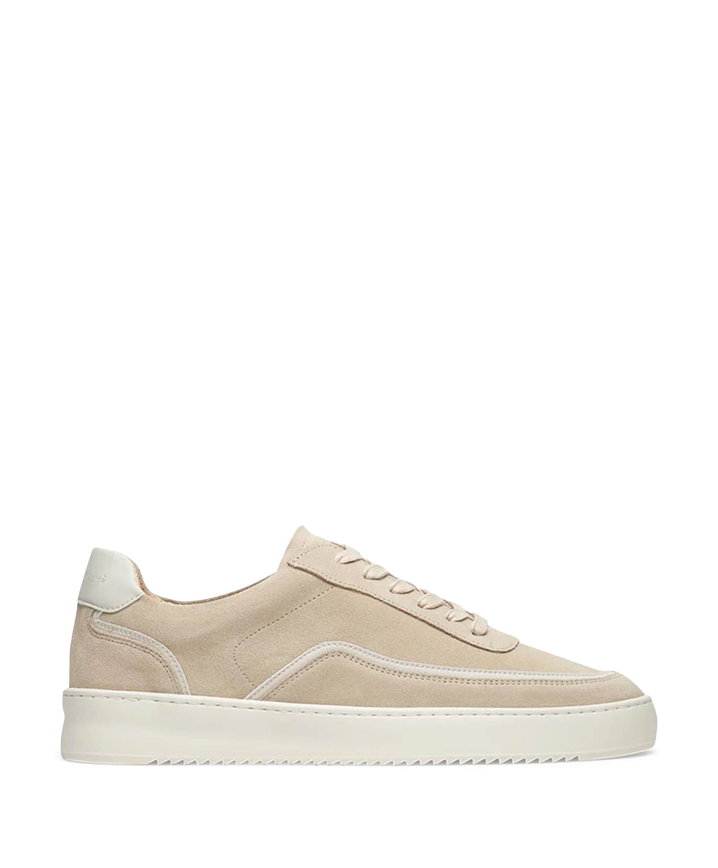 Filling Pieces Mondo Stack Suede heren sneakers beige