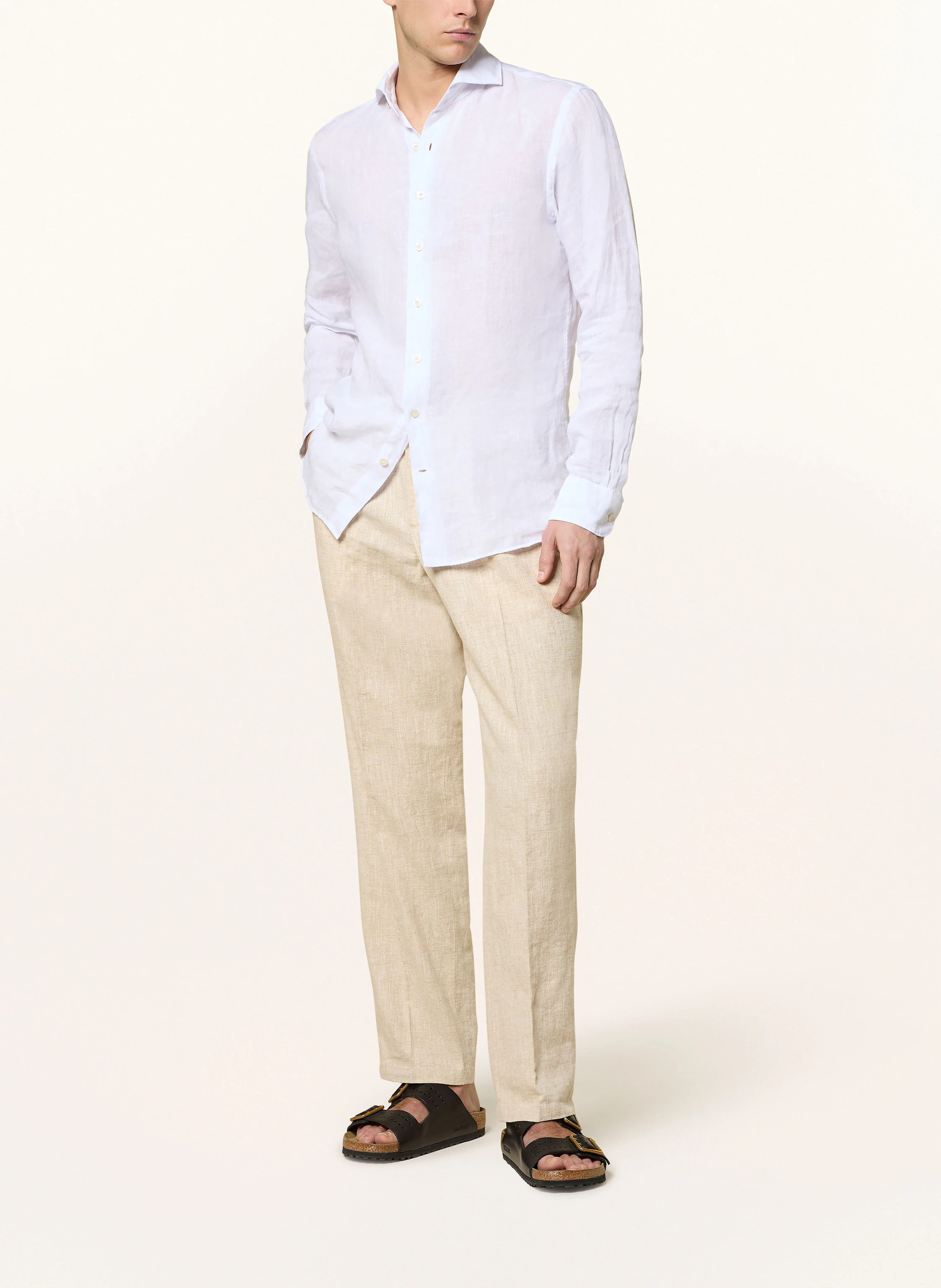 PROFUOMO Leinenhemd Regular Fit