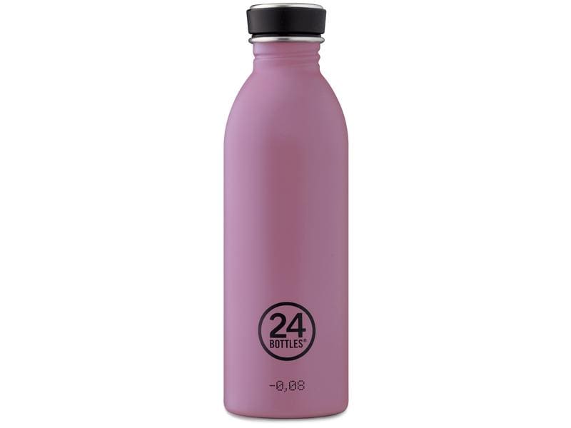 24Bottles Trinkflasche Urban 500 ml, Mauve Trinkflasche aus rostfreiem Edelstahl