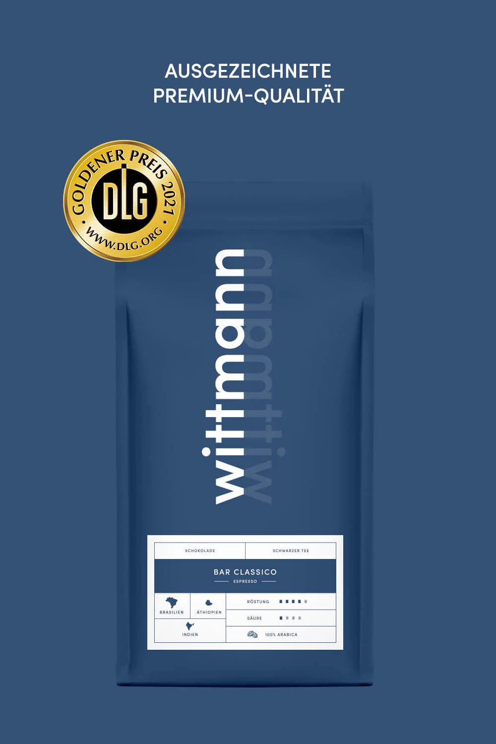 Wittmann Kaffee Bar Classico Vorteilspaket 3kg
