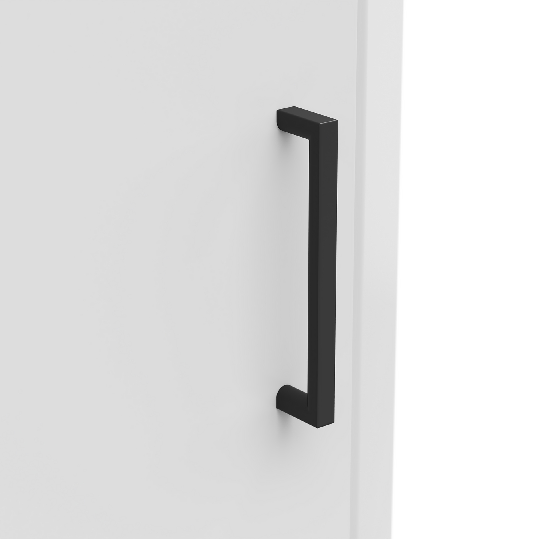 Eck-Kommode - weiß - 73 cm breit