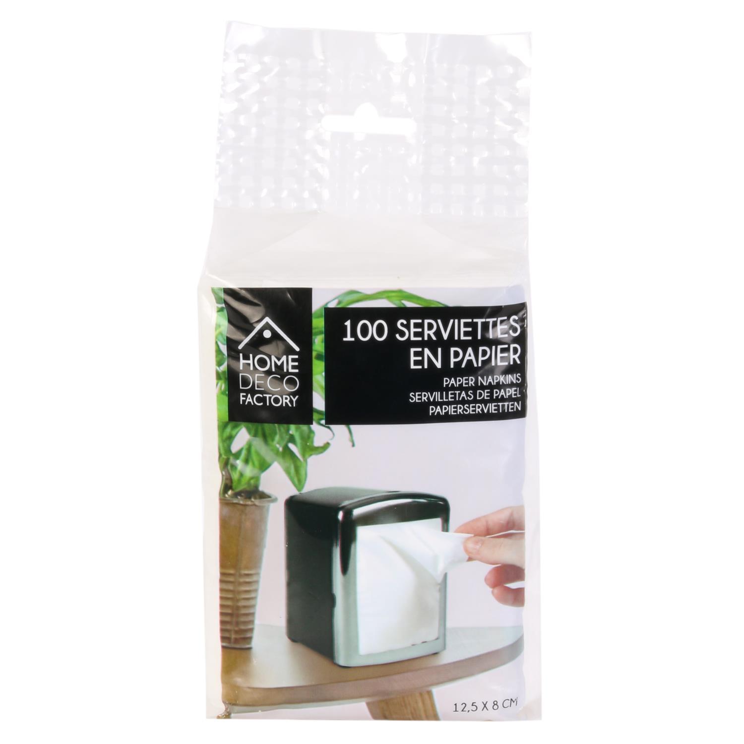 SERVIETTE PAPIER POUR DISTRIBUTEUR X100