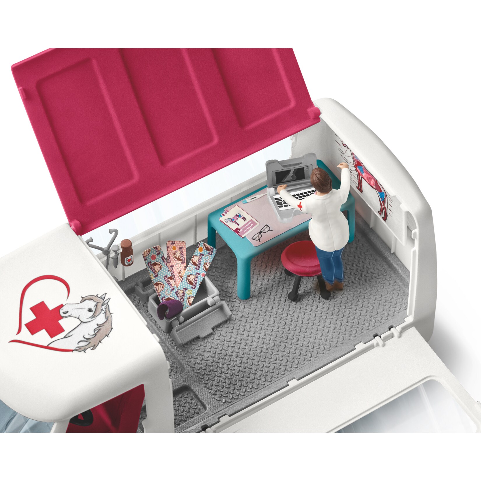 Schleich® Tierarzteinsatz in der Reitschule