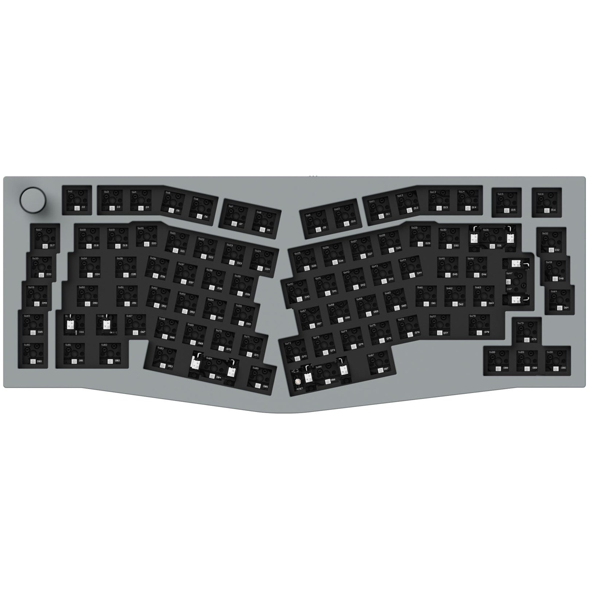 Keychron Gaming-Tastatur Q10 Barebone ISO Knob