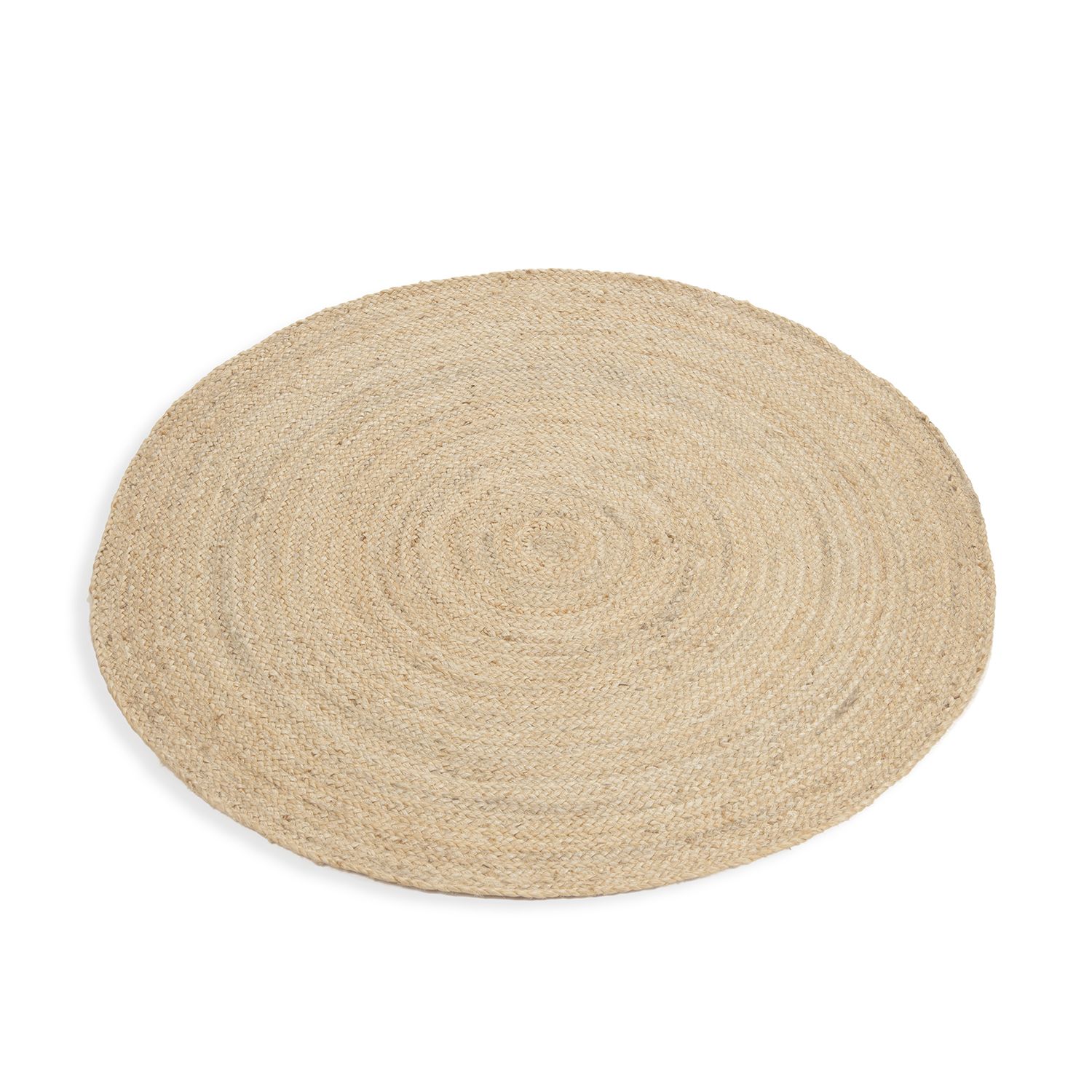 Vloerkleed rond, jute, Ø 120 cm