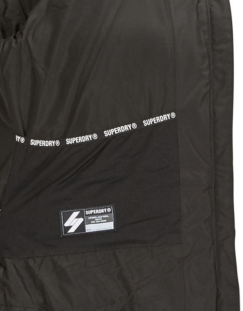 Superdry - HOODED SPIRIT SPORTS PUFFER - Noir