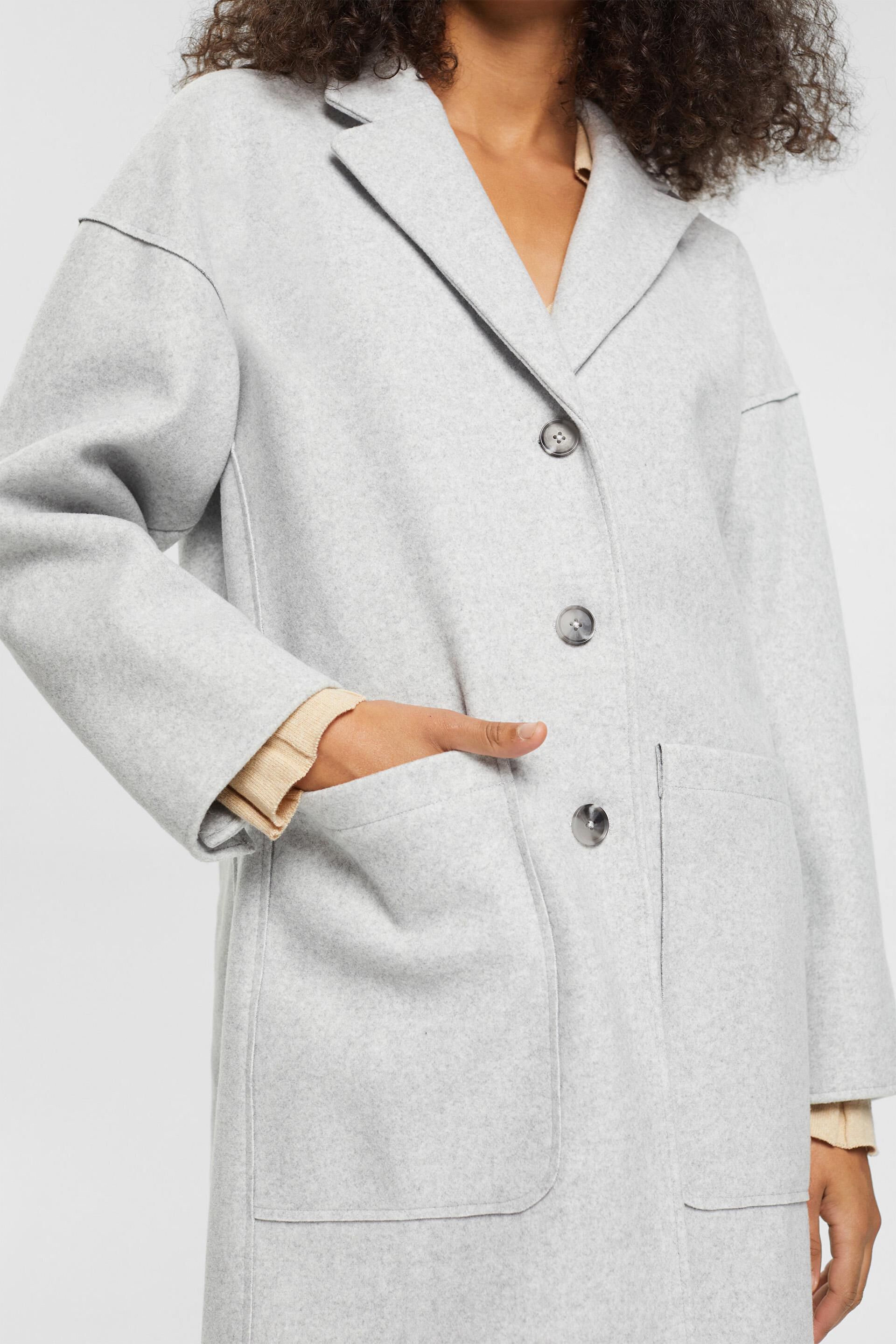 Manteau oversize non doublé