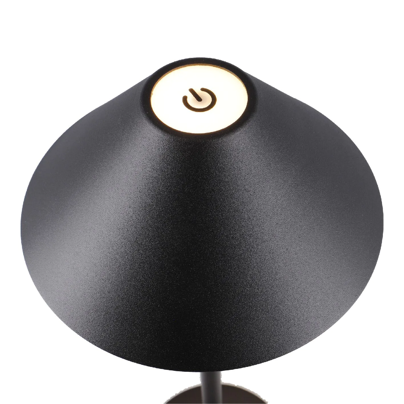 LED-Tischlampe Schirm, schwarz, 34 cm