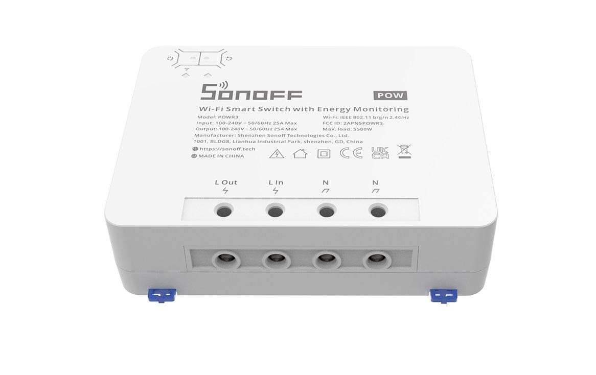 WLAN-Schaltaktor POWR3 Power Monitoring 1-fachWiFi-Steuermodul mit Energiemessfunktion