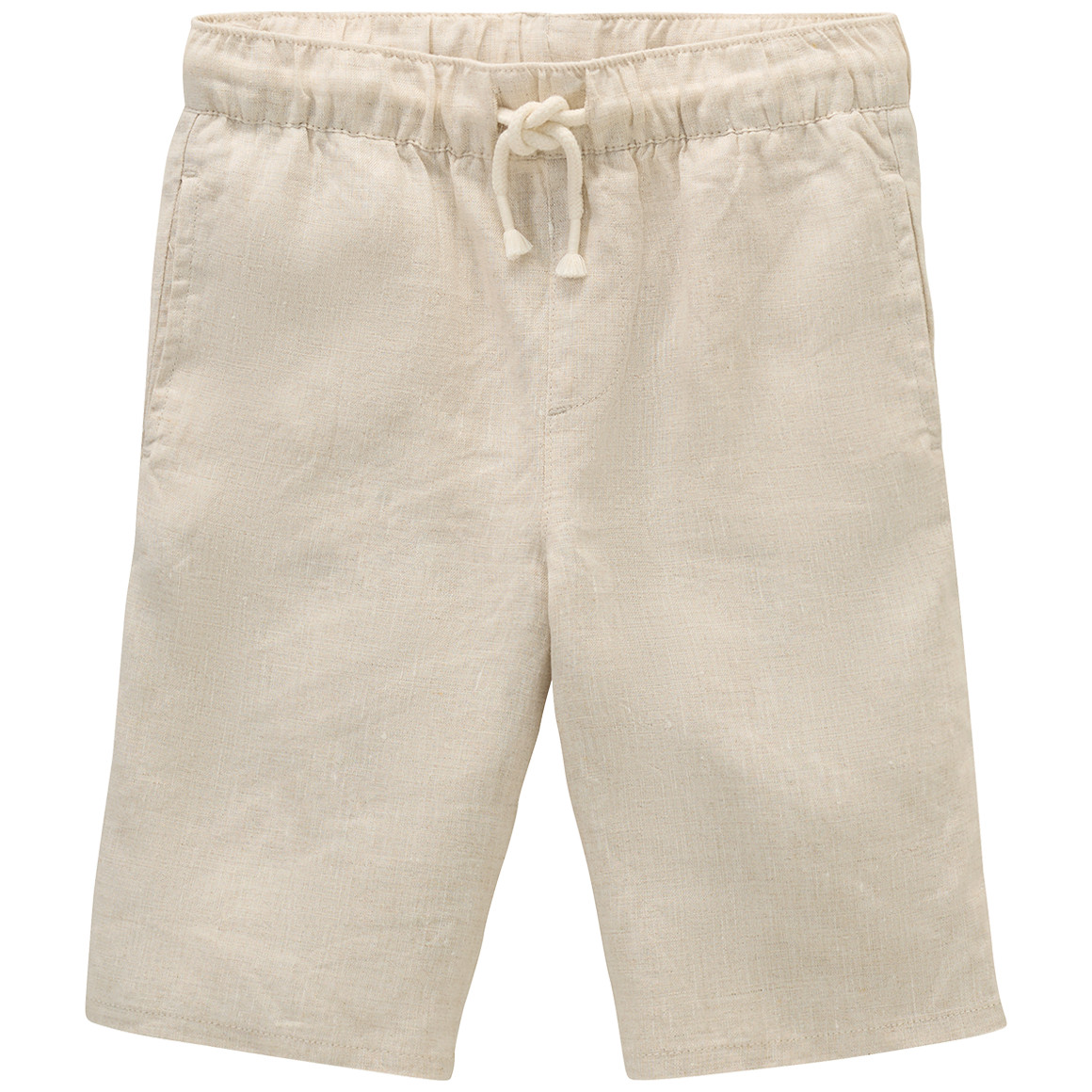 Topolino Pure Collection Jungen Shorts aus Leinen beige