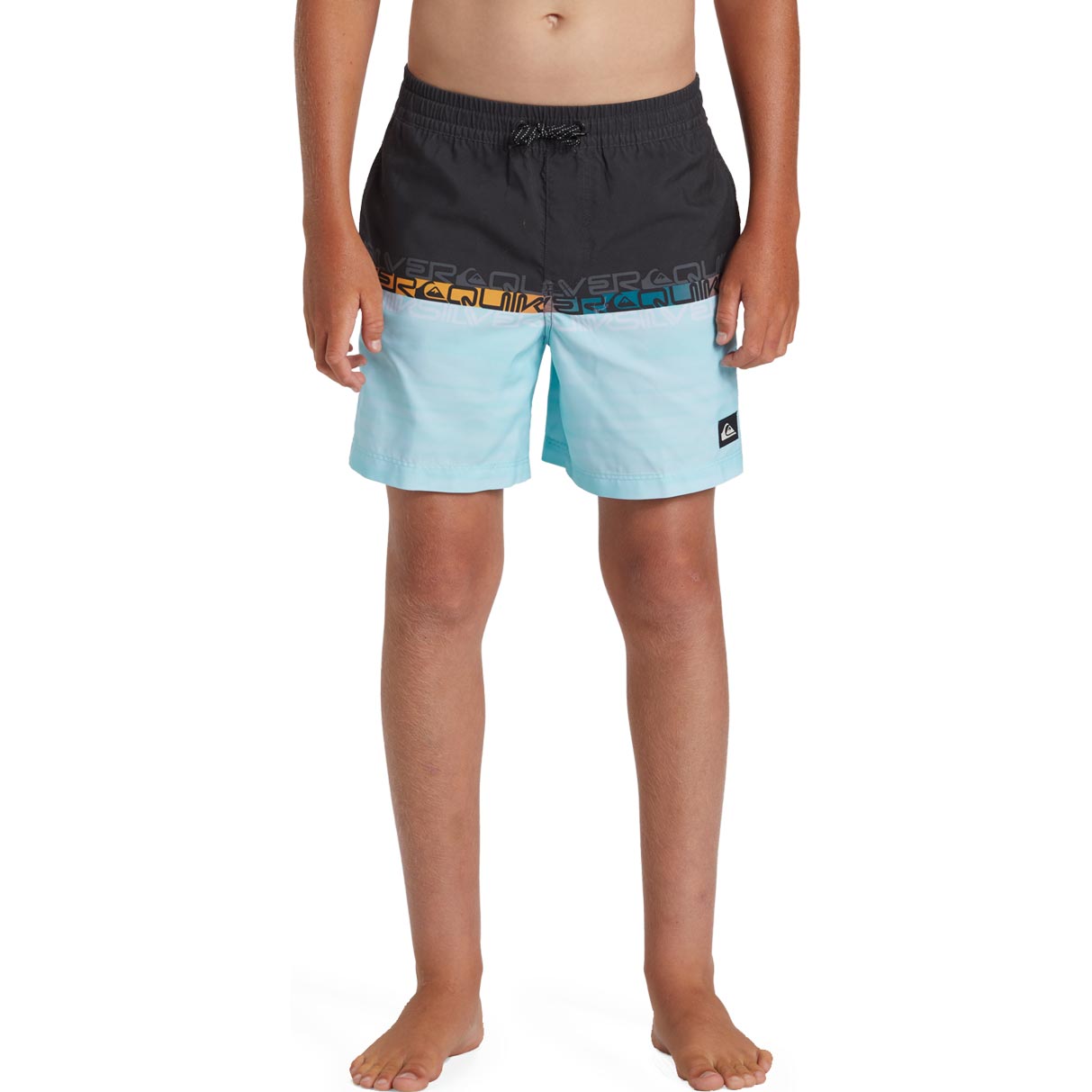 Quiksilver Wordblock 14 Schwimmshorts Jungen tarmac
