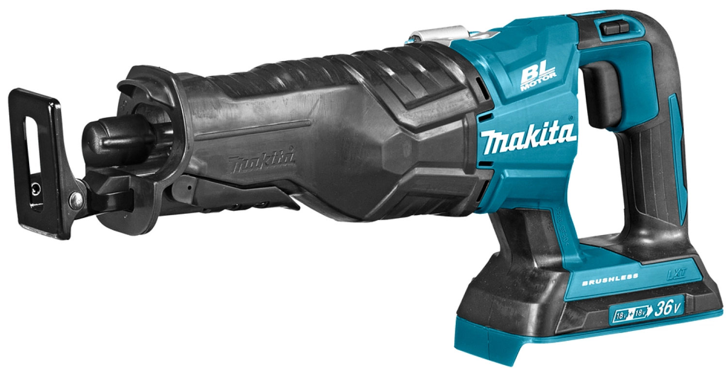Makita DJR360ZK 36V (2x18V) Li-Ion accu reciprozaag body in koffer - snelwissel - variabel - koolborstelloos