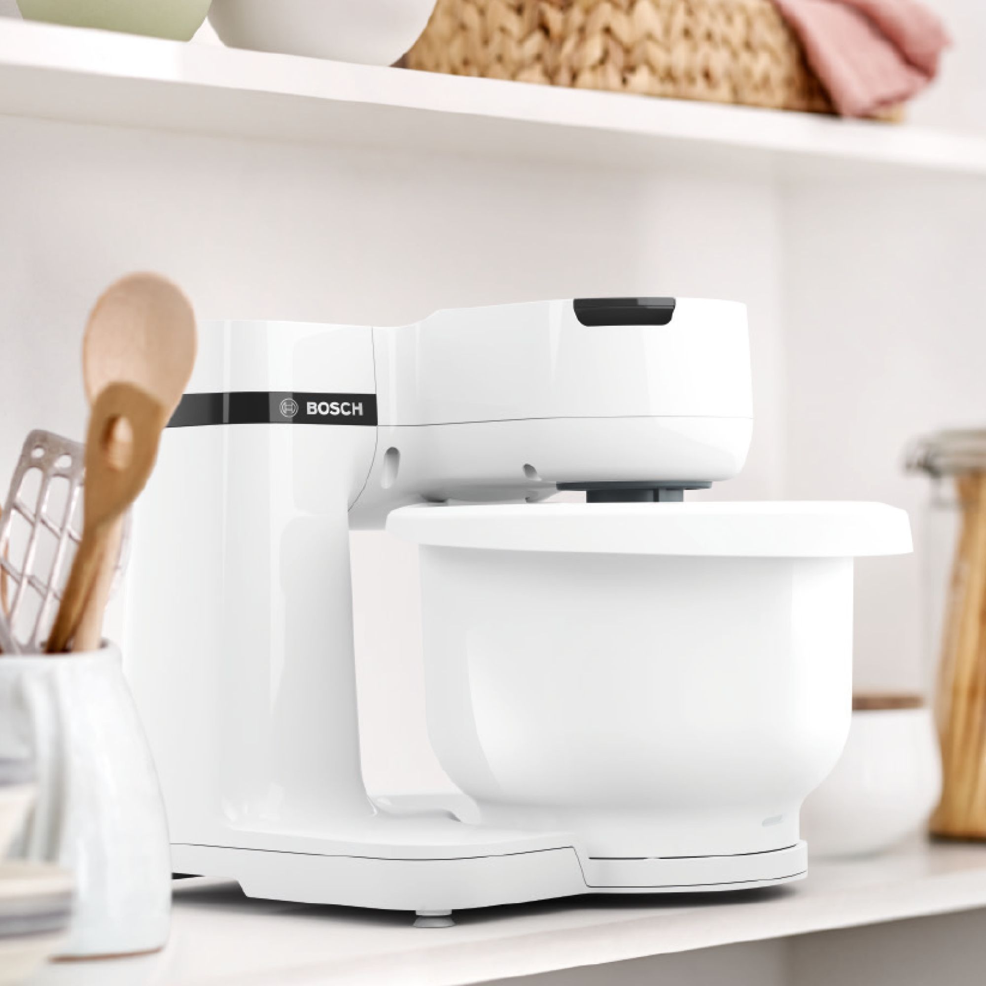 Robô de cozinha MUM Série 2, 700 W, branco, modelo MUMS2AW00