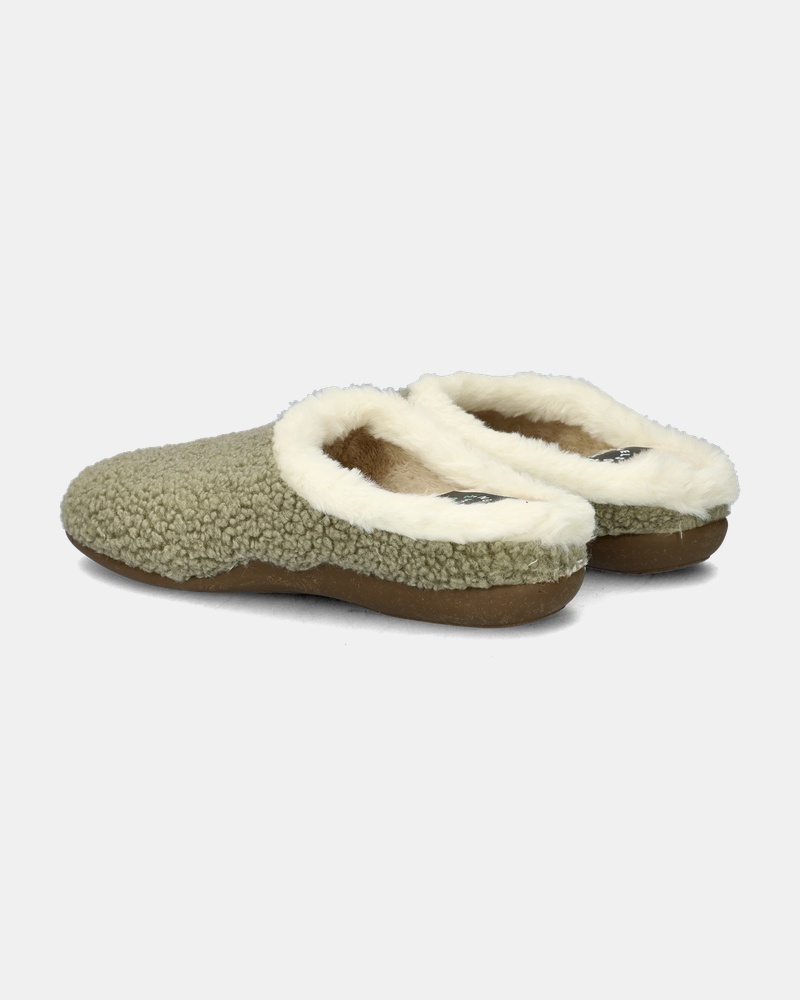 Nelson Home Pantoffels  - groen