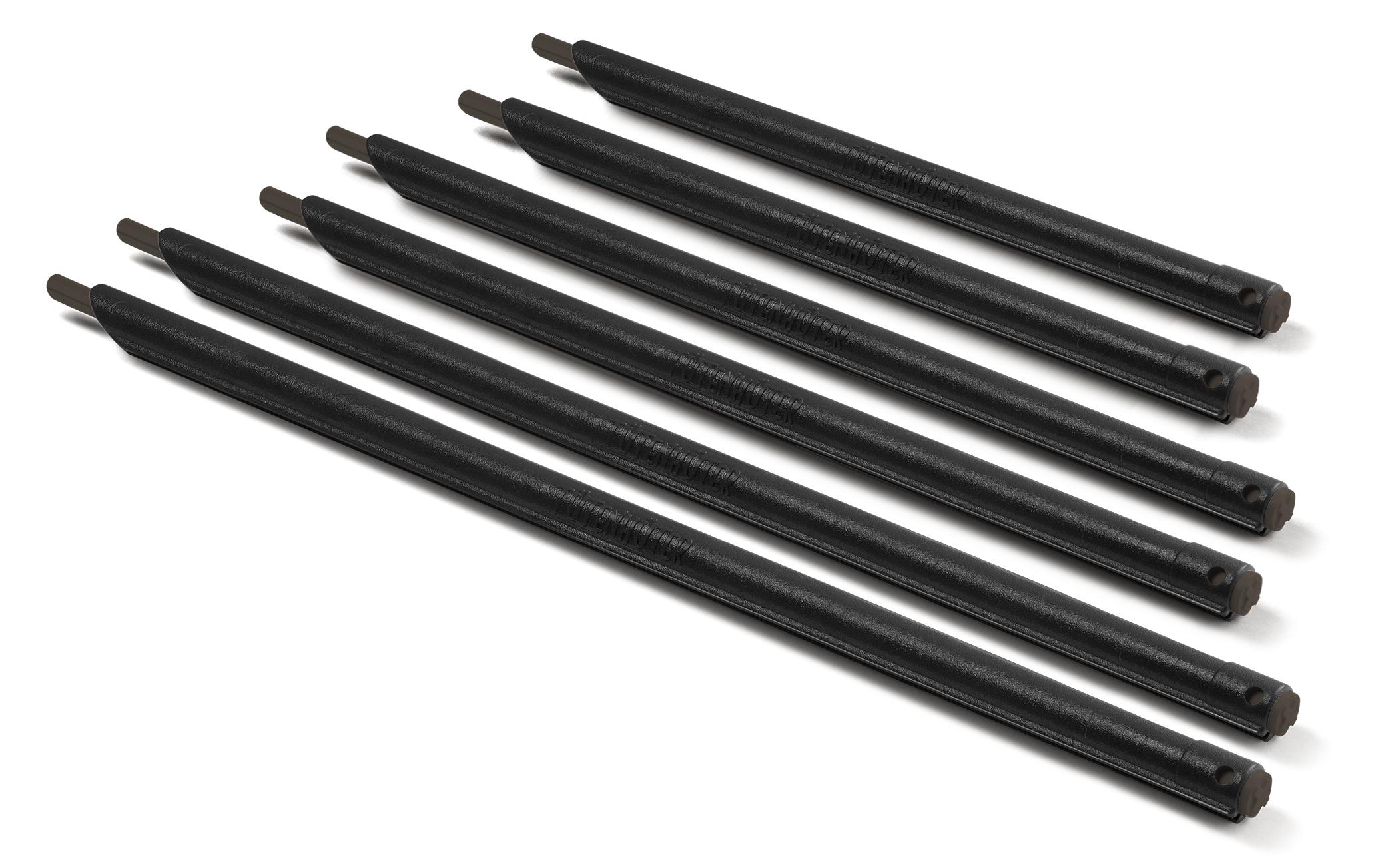 Verschlussclip 6 Stück, SchwarzTütenhüter-Set