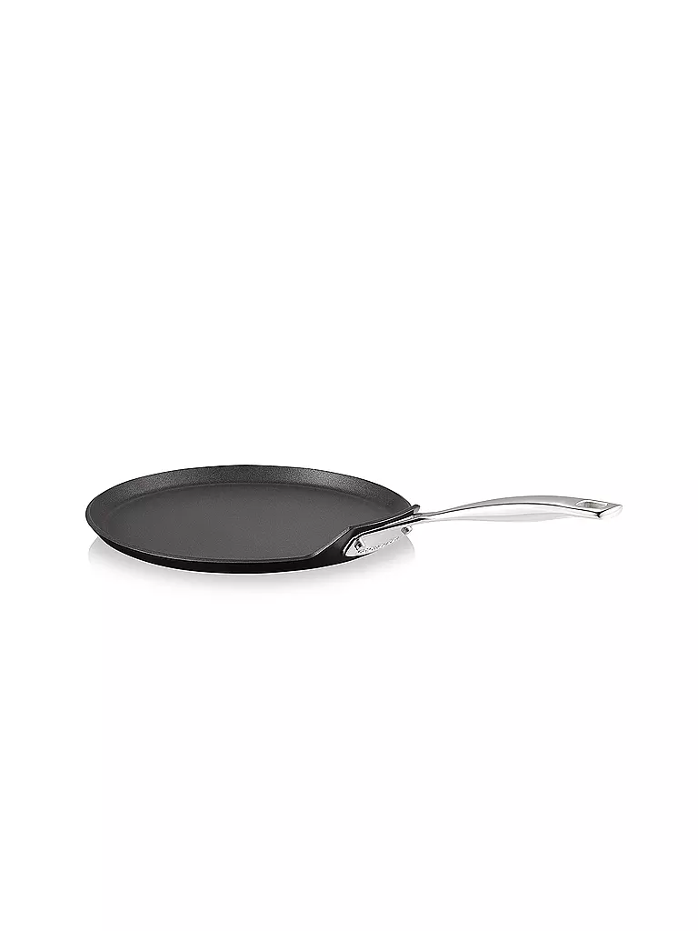 LE CREUSET Aluminium-Antihaft Crepespfanne 24cm Schwarz schwarz